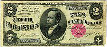 William Windom- $2.00 Note of 1891